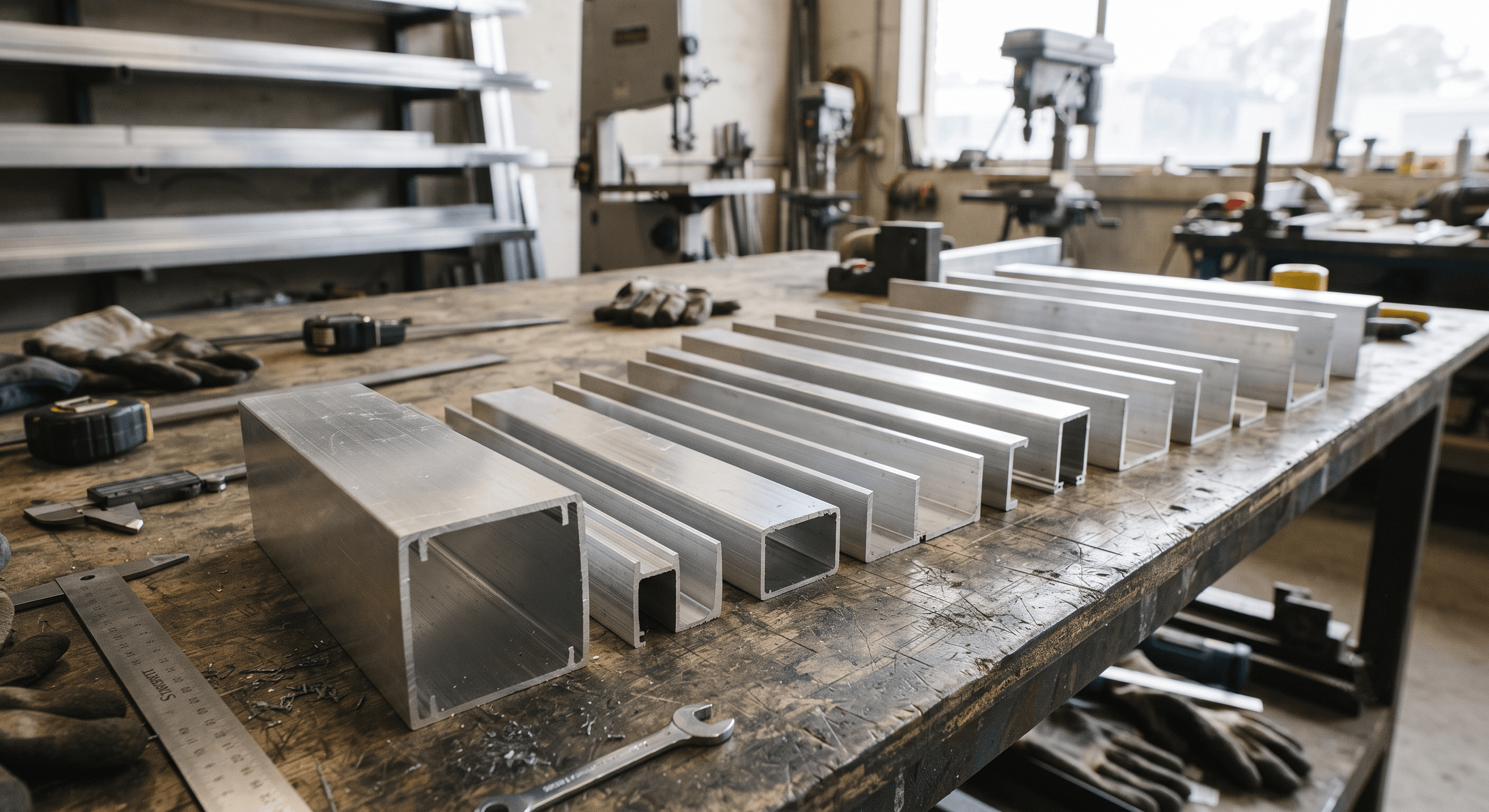 Quality checked aluminium profiles