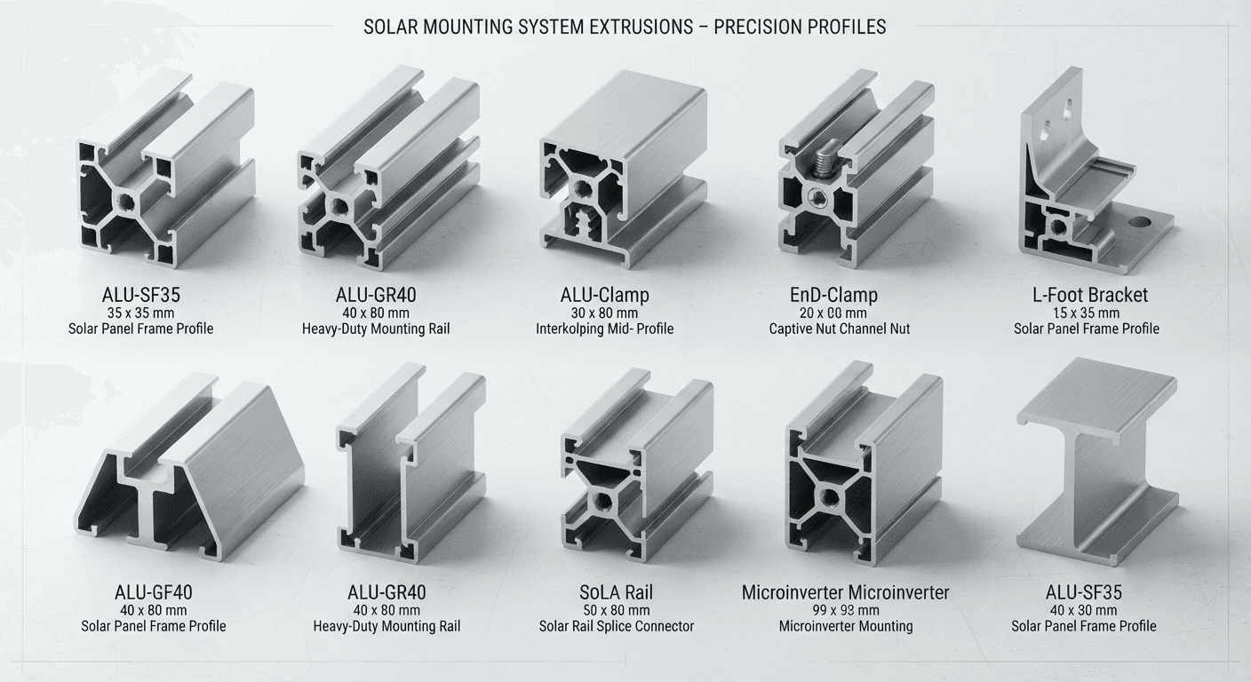 Solar panel structures